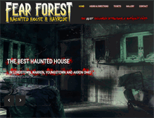 Tablet Screenshot of fearforest.com